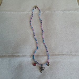 Power Puff Girls Bubbles Beaded Necklace